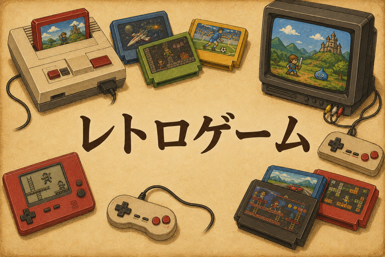 《レトロゲーム》